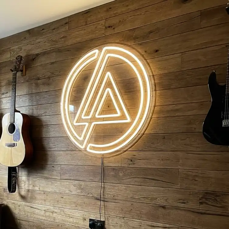 Linkin Park Logo LED Neon Sign Detail View - 2