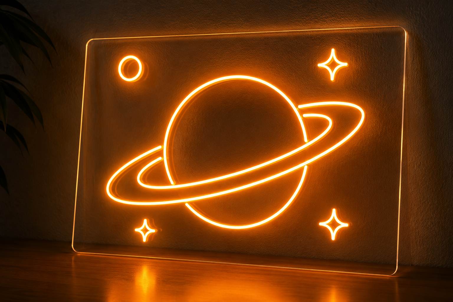 Orbital Dream LED Neon Sign - Handcrafted Art