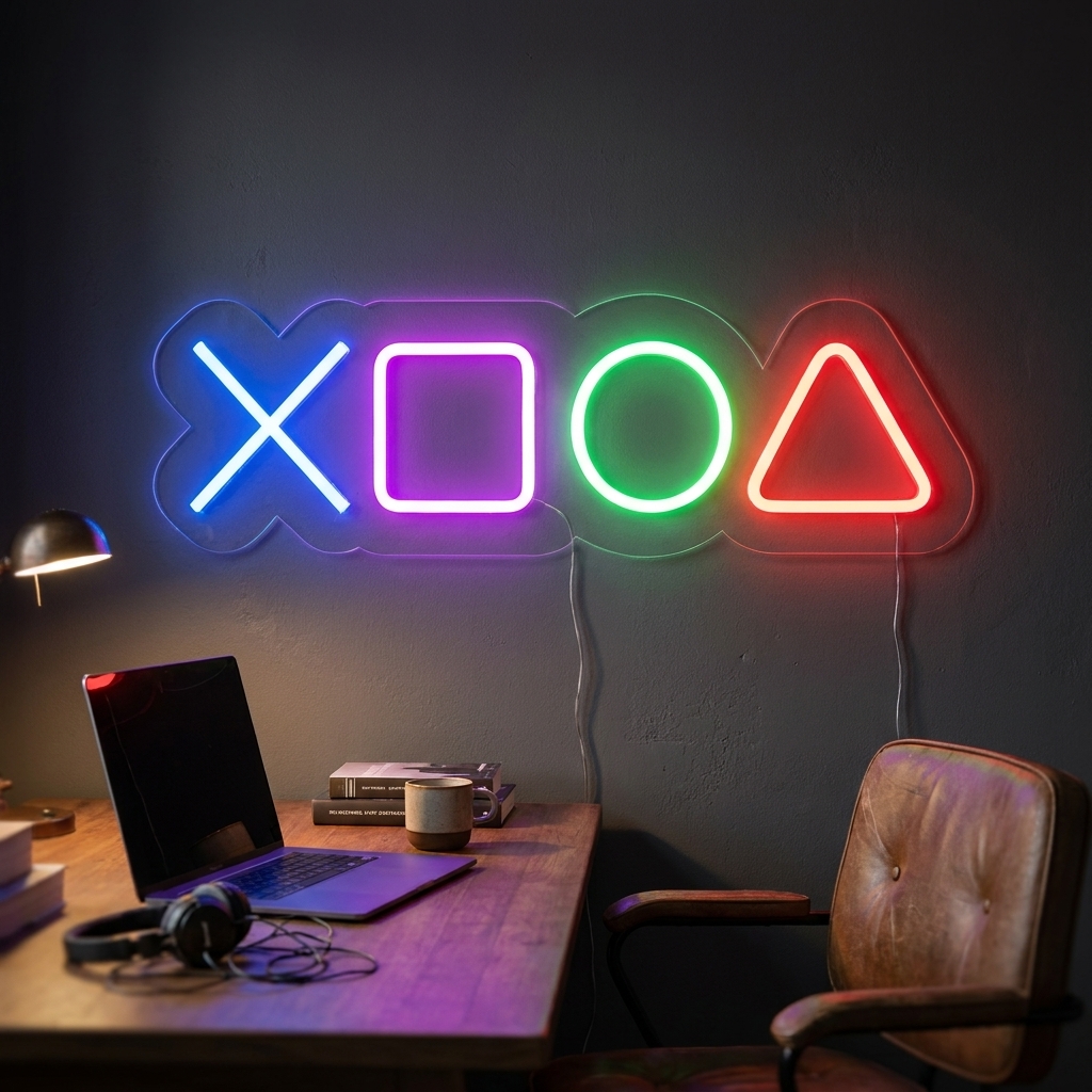 Console Dream LED Neon Sign - Handcrafted Art